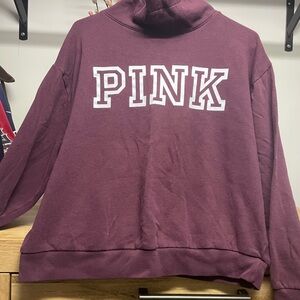 Pink Maroon Hoodie